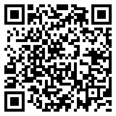 QR code that opens the Pinky's Hot Dogs Google review page